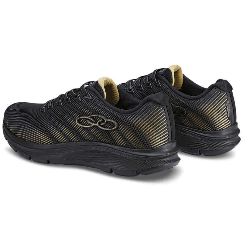 Tênis Olympikus Venum - Preto e Dourado