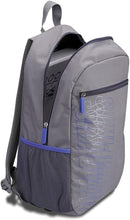 Mochila Basic Cinza e Azul