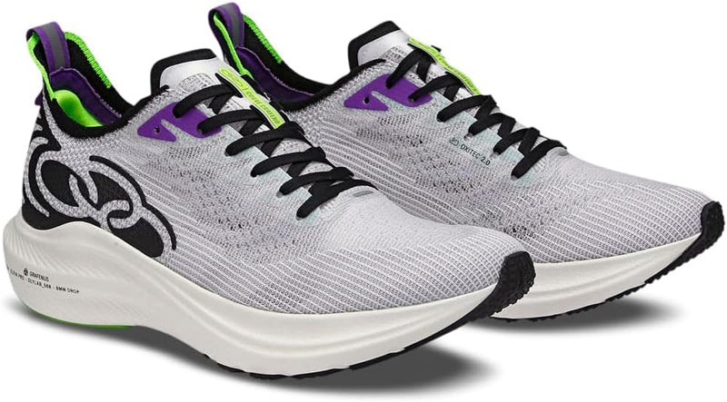 Tênis Corre Grafeno 2 Masculino Corrida Branco e Preto
