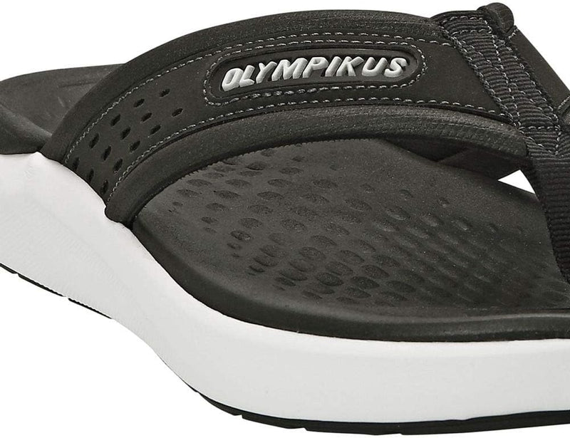 Chinelo 921 Unissex Preto e Branco