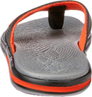 Chinelo Ibiza Masculino Preto e Laranja