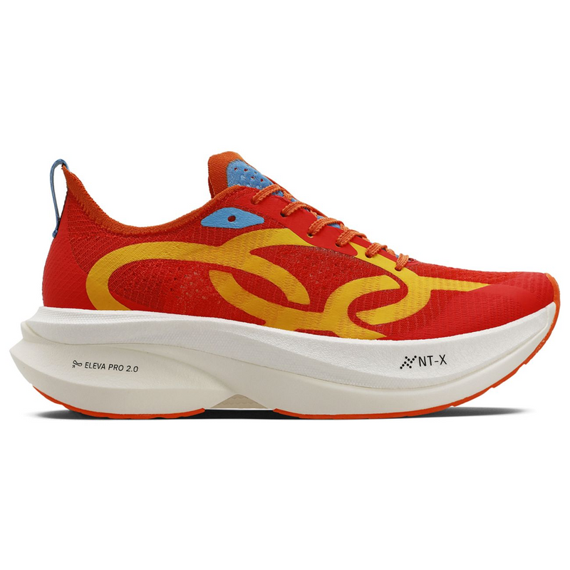 Tênis Olympikus Corre Grafeno 3 - Vermelho e Amarelo